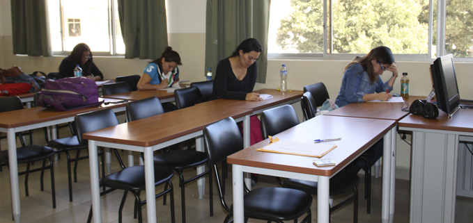 Estudiantes de Comunicación en el Campus El Girón rindieron examen complexivo