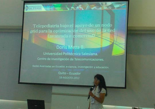 QUITO: Proyectos de Telemedicina de la UPS fueron presentados en Conferencia Internacional en Cartagena, Colombia