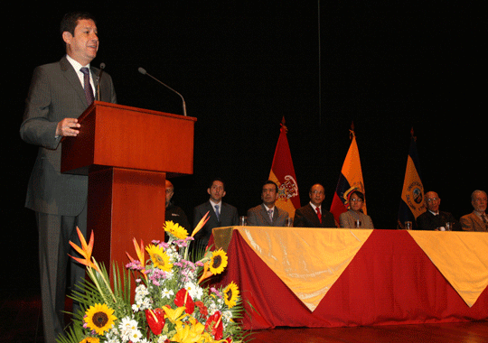 CUENCA: Se realizó inauguración de los Congresos Internacionales ANDESCON 2012 y LATINCOM2012