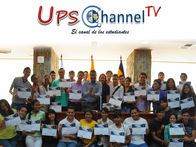 GUAYAQUIL: Grupo ASU UPS CHANNEL TV recibió curso de Producción de Audiovisuales