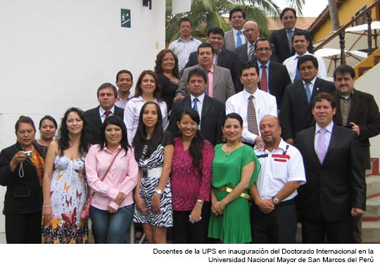 QUITO, CUENCA, GUAYAQUIL:  22 docentes inician estudios de Doctorado en Ciencias Administrativas en Perú