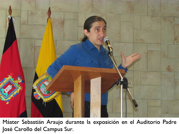 QUITO: Docente de la UPS y candidato a PHD en Universidad Grenoble, Francia dicta conferencia