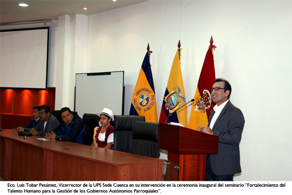 CUENCA: Politécnica Salesiana y Municipio de Cuenca dictan seminario