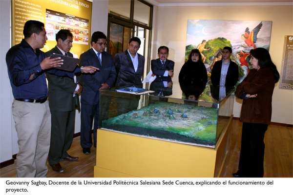 CUENCA: UPS culminó trabajos en el museo de la Casa de la Cultura de Cañar