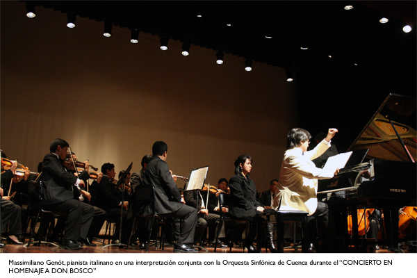 CUENCA: Viernes Cultural Salesiano presentó concierto en homenaje a San Juan Bosco