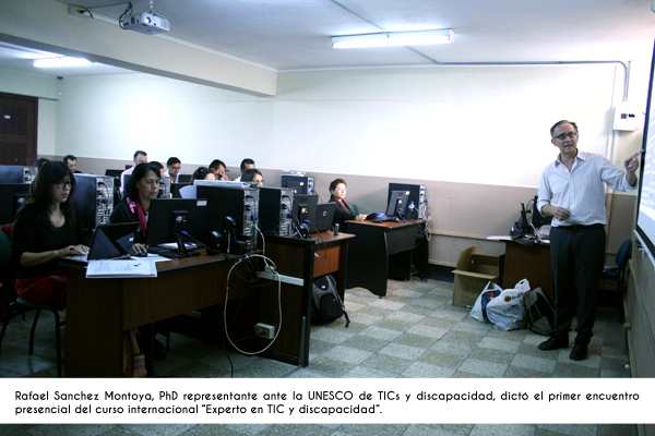CUENCA: En la UPS se dictó curso Experto en TIC y discapacidad