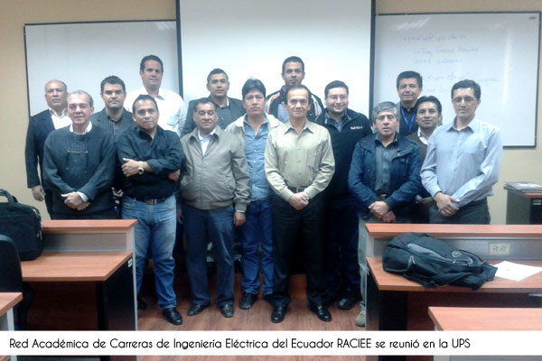 CUENCA: Se reunió la Red Académica de Carreras de Ingeniería Eléctrica del Ecuador RACIEE