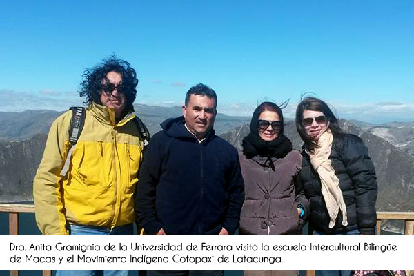 QUITO: Delegada de la Universidad de Ferrara visita la UPS