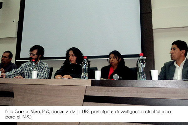 CUENCA: Docente de la UPS participó en investigación etnohistórica para el INPC