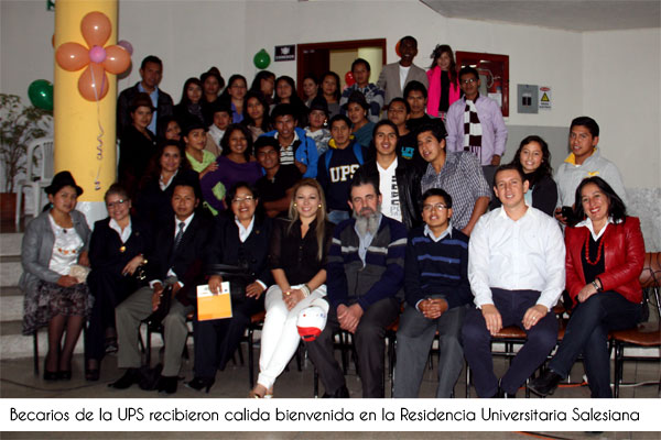 QUITO: Residencia Universitaria acoge a nuevos estudiantes provenientes de comunidades salesianas
