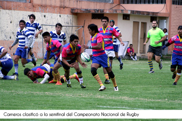 CUENCA: Carneros clasifican a semifinal en nacional de rugby