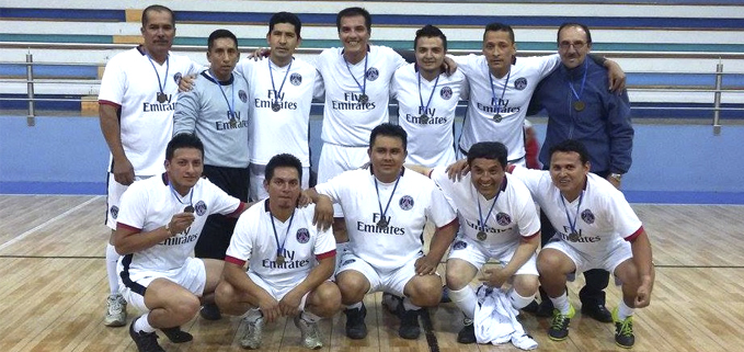Equipo Puros Criollos Tercer lugar de las Jornadas Deportivas ADETUPS 2016.