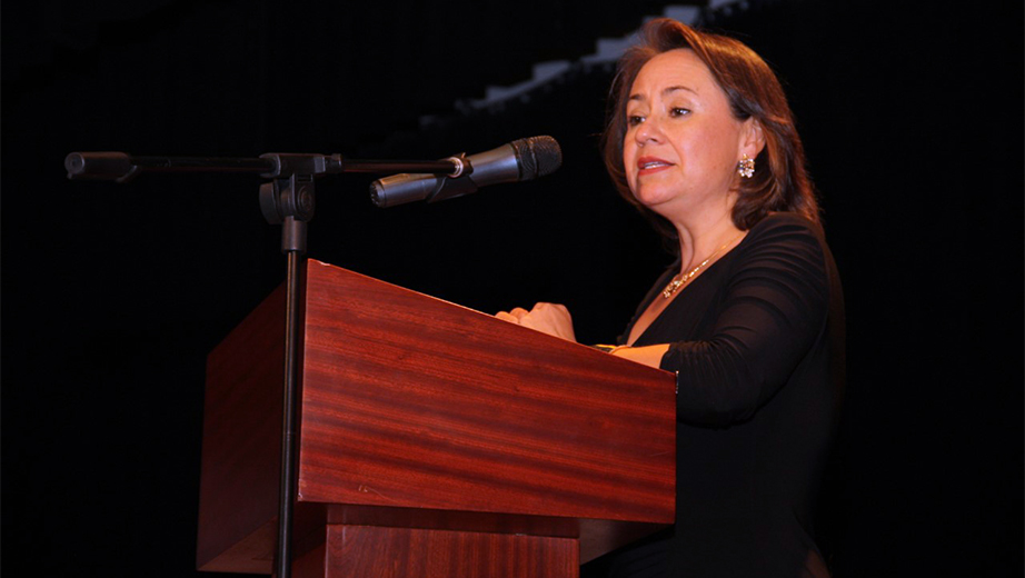 Asambleísta Ximena Ponce, en representación de la Presidenta de la Asamblea Nacional