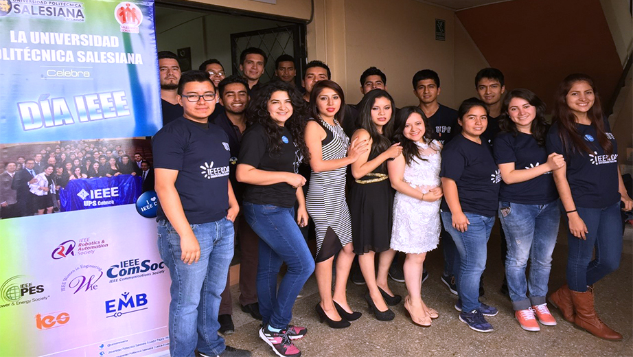 Integrantes de la Rama Estudiantil IEEE UPS CUENCA, Organizadores del Evento