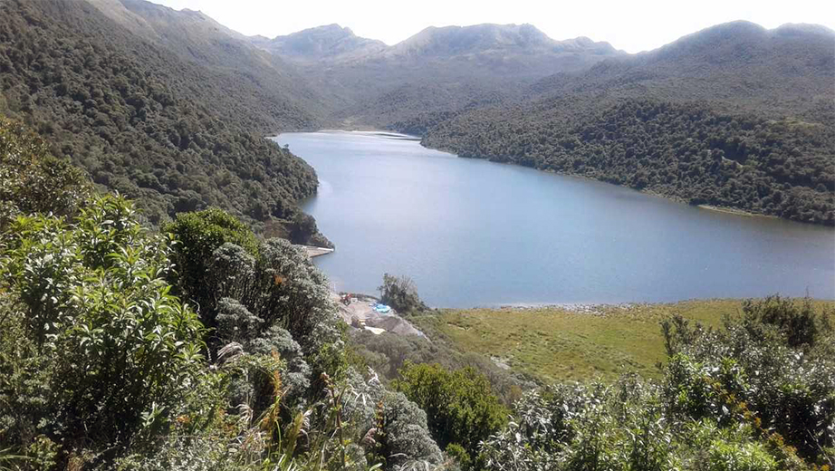 Zona entre los cantones de Cayambe  y Pedro Moncayo donde se desarrollará el proyecto del canal de riego para la zona