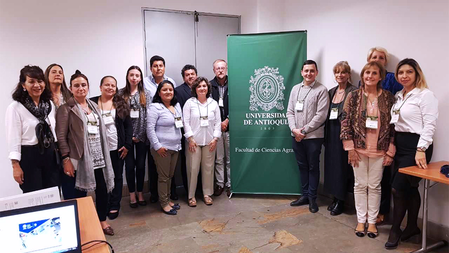 Latin American representatives who are part of the Network