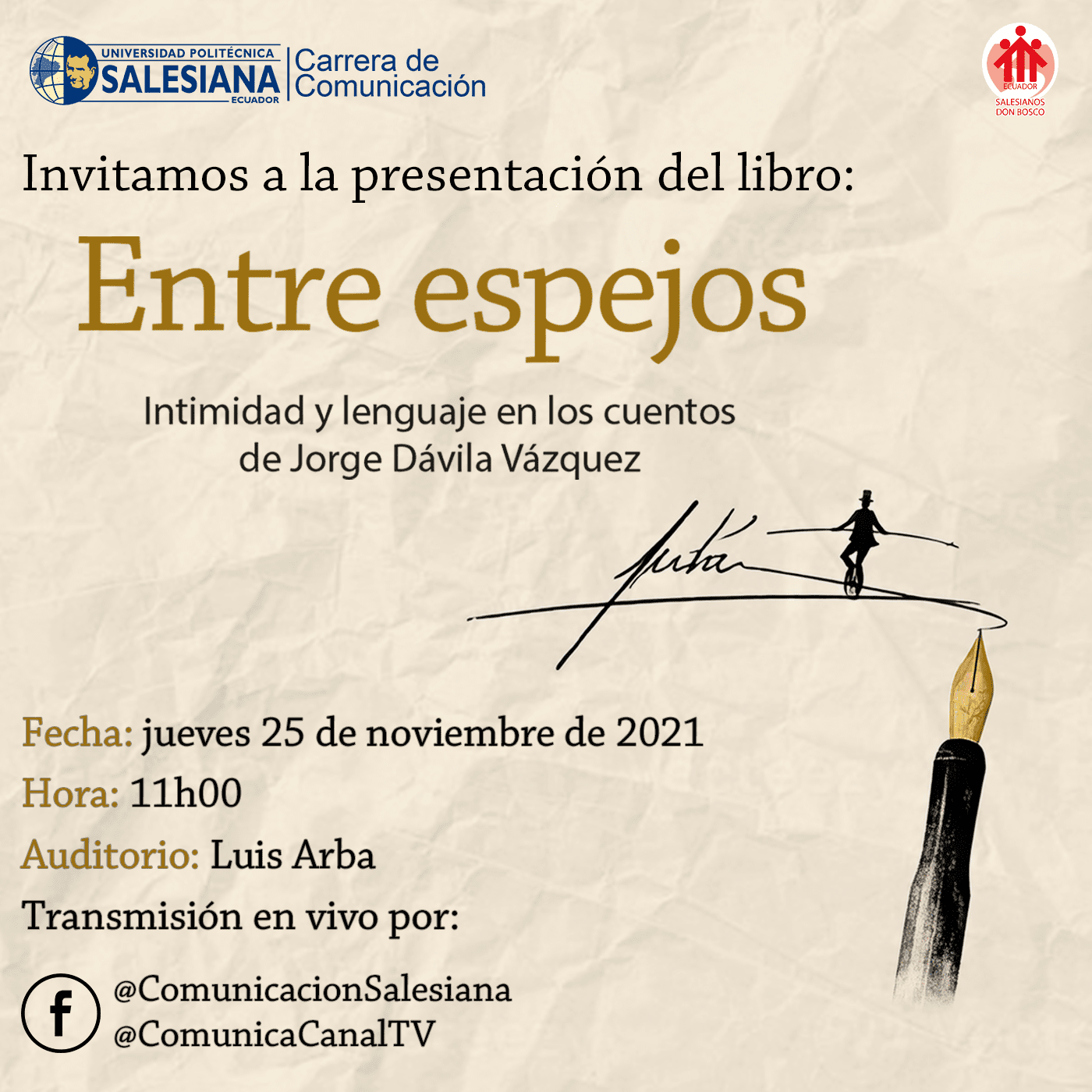 Afiche del Evento
