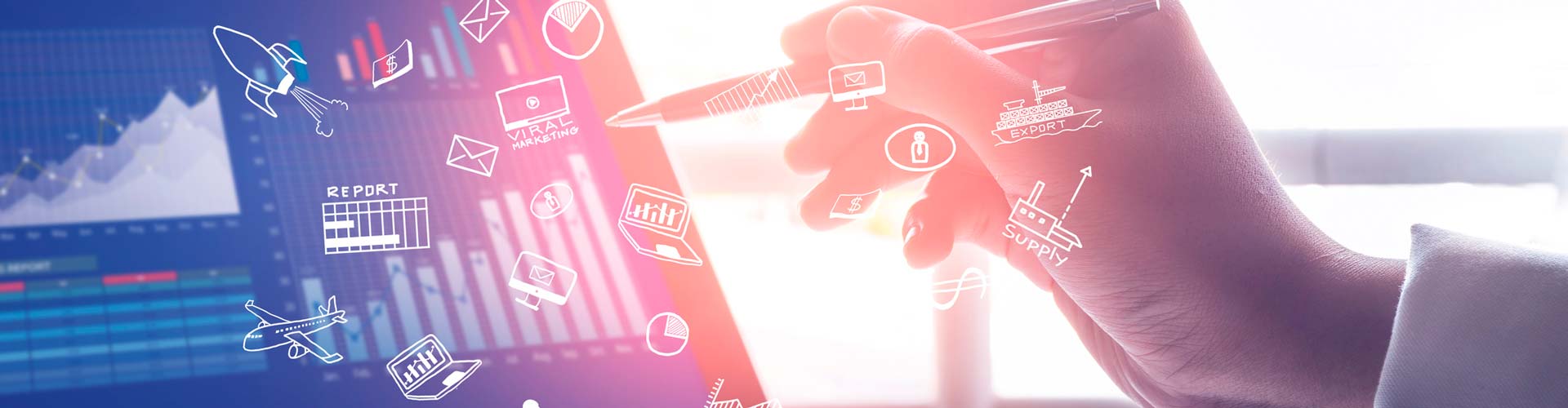 Banner de la carrera de Negocios Digitales