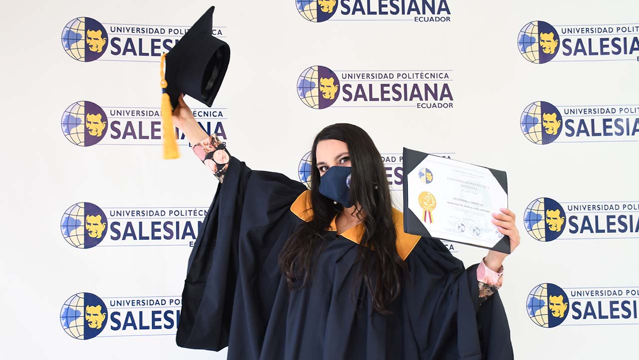 One of our business administration graduates