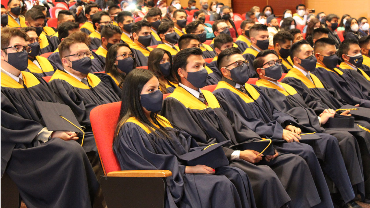 Aula Magna del Campus Sur durante la ceremonia de incorporación 