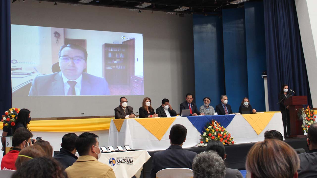 Saludo del Padre Juan Cárdenas, Rector, en la presentación del libro 