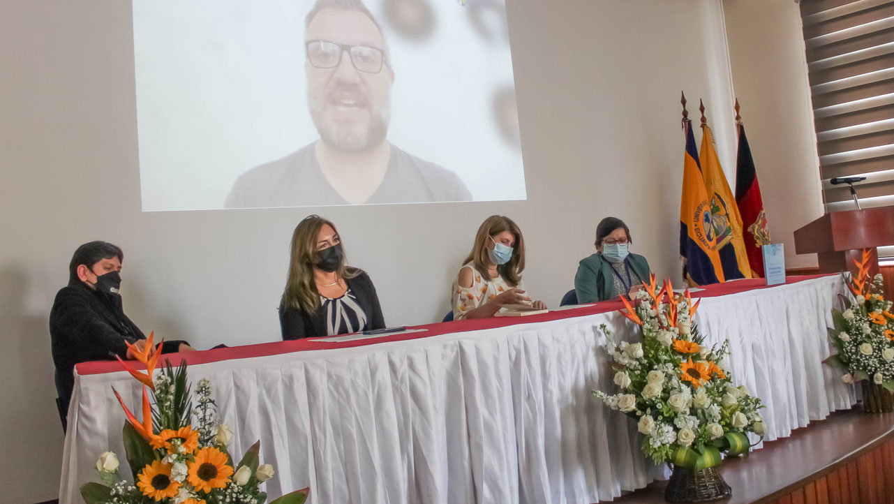 Mateo Radice, de la Universidad Amazónica del Ecuador.
