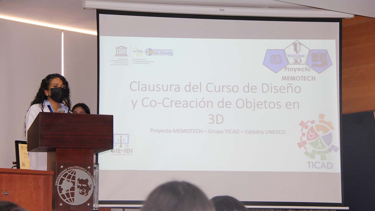 Clausura del curso desarrollado por la Cátedra UNESCO