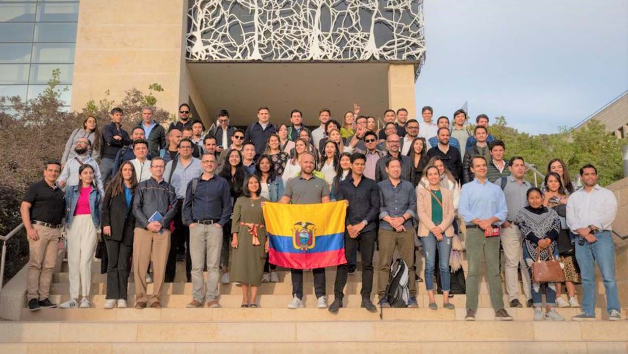 Representantes de Ecuador durante el InnovaupIsrael