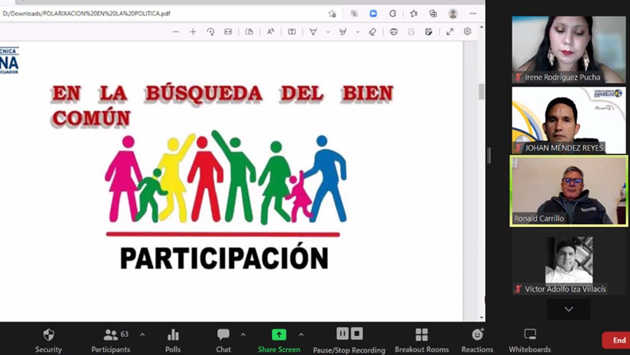Análisis de la realidad sociopolítica del país desde una prospectiva filosófica