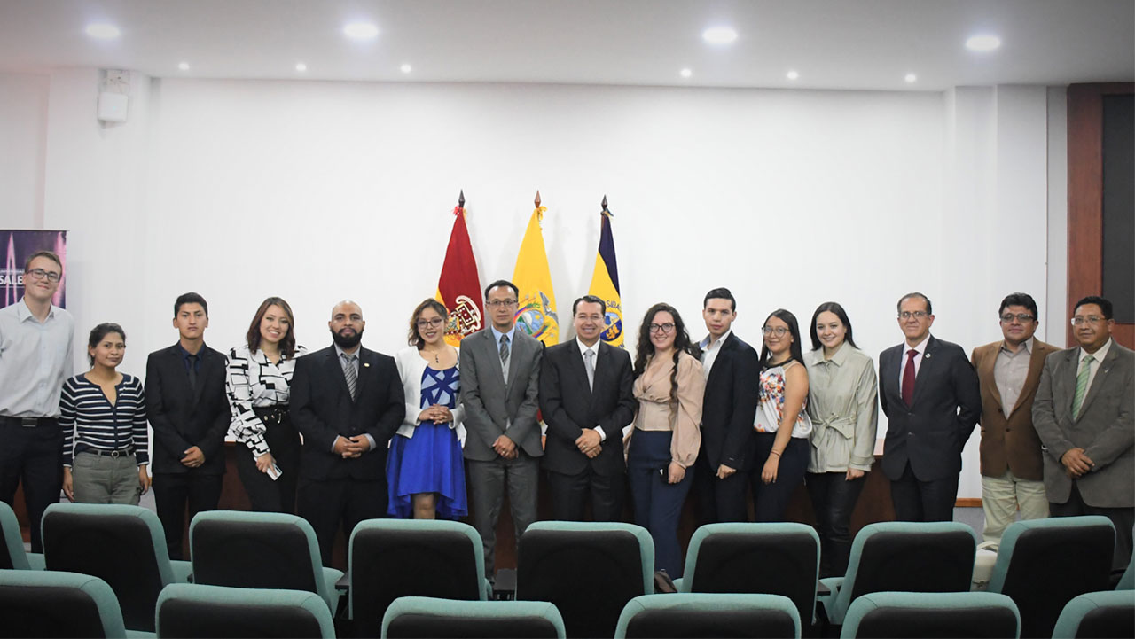 Participantes del evento Lanzamiento de la plataforma E-ORAS