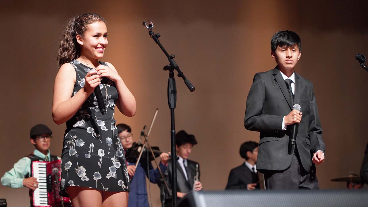 Música moderna presentada en el Festival de las Artes Don Bosco 2023