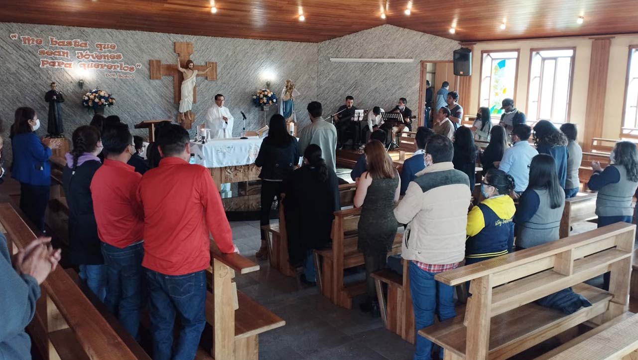 Actividades realizadas en la sede Quito por el mes de Don Bosco