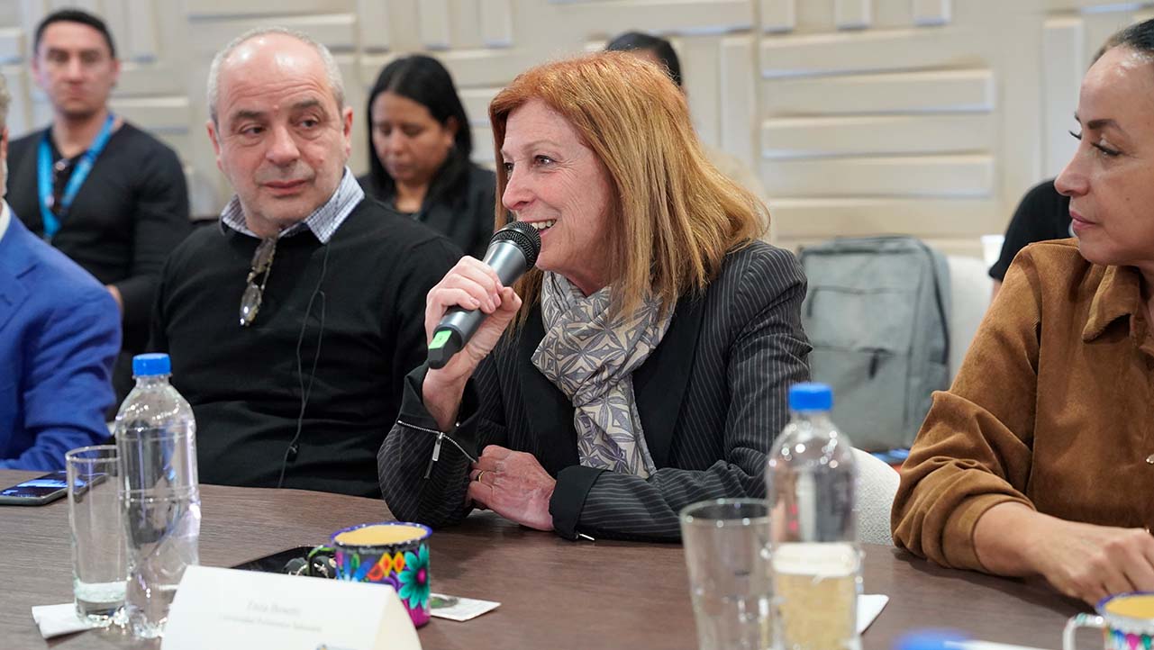 Enza Bosetti, coordinadora del proyecto de ISOSPAM 