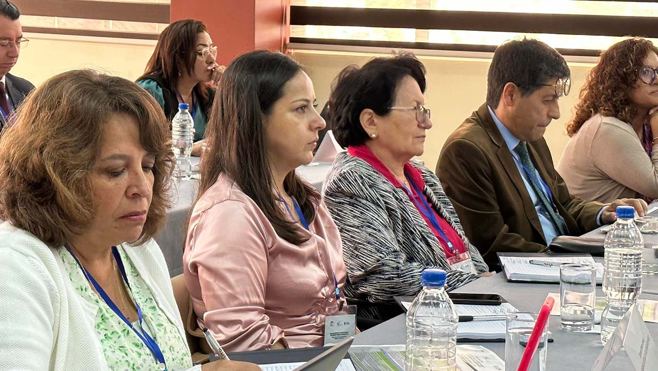 Representantes de la ODUCAL durante el III Encuentro de Rectores y Vicerrectores Académicos