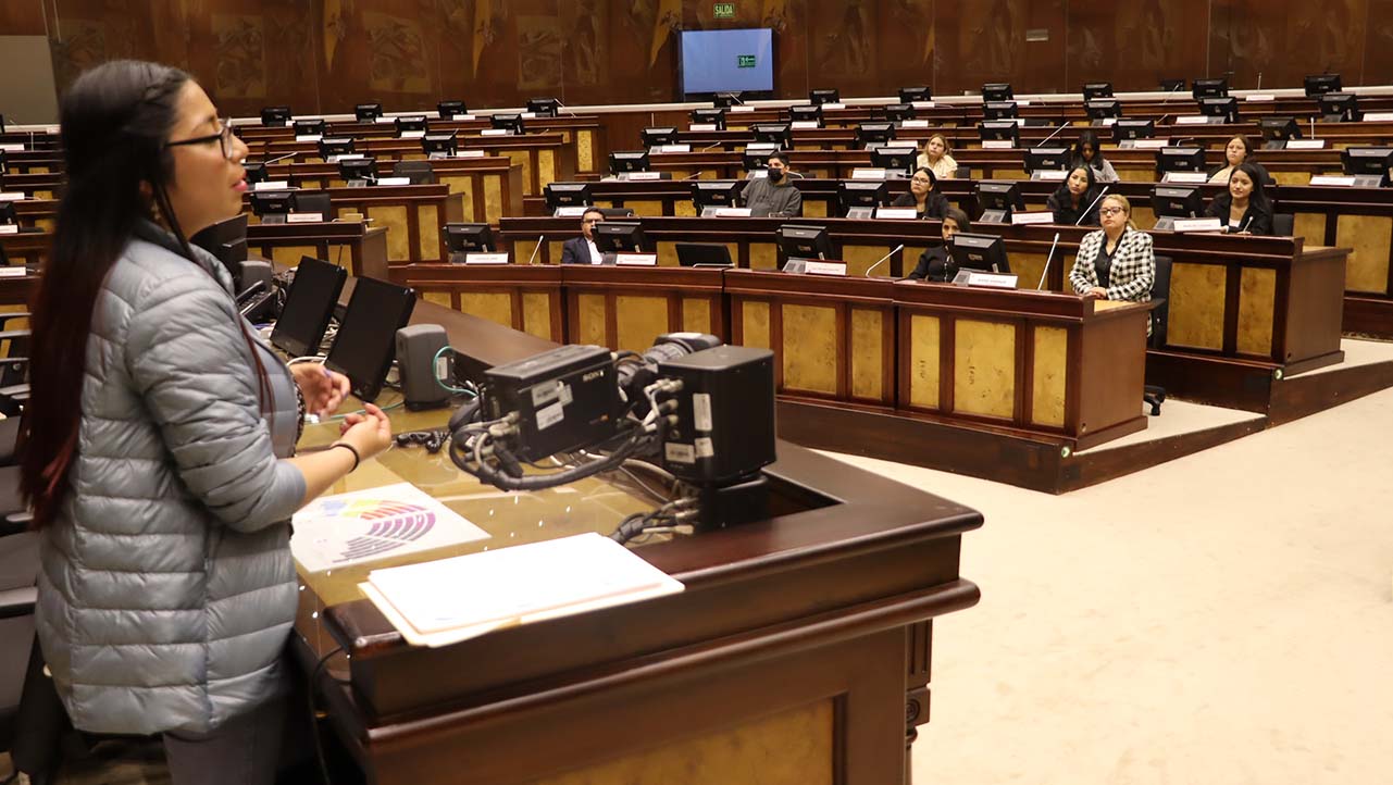 Durante los diferentes recorridos, los futuros profesionales salesianos pudieron intercambiar experiencias respecto al sistema judicial