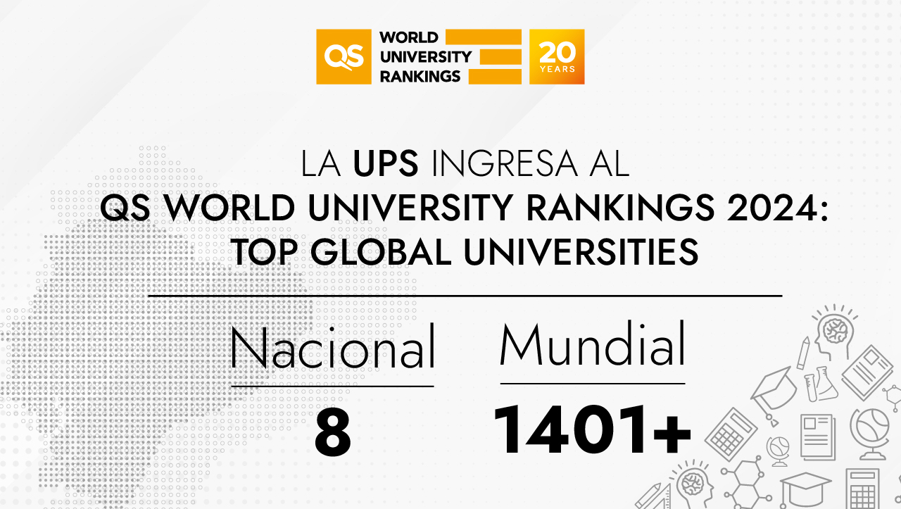 La UPS ingresa por primera vez al ranking mundial de QS en su vigésima edición