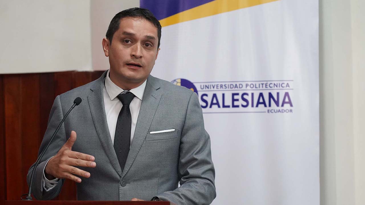 Jorge García durante su intervención explica la importancia de este evento