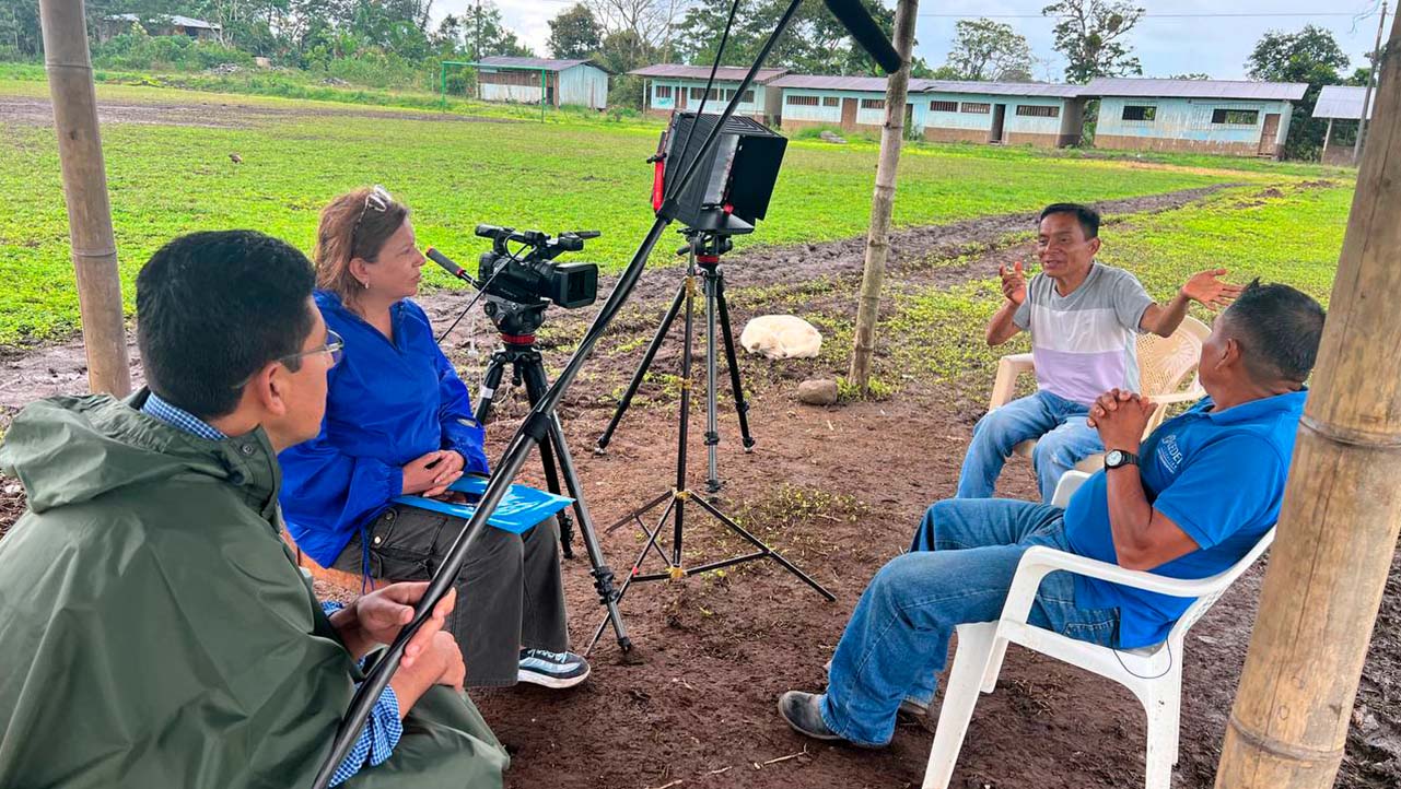 Entrevista a dirigentes de las comunidades indígenas 