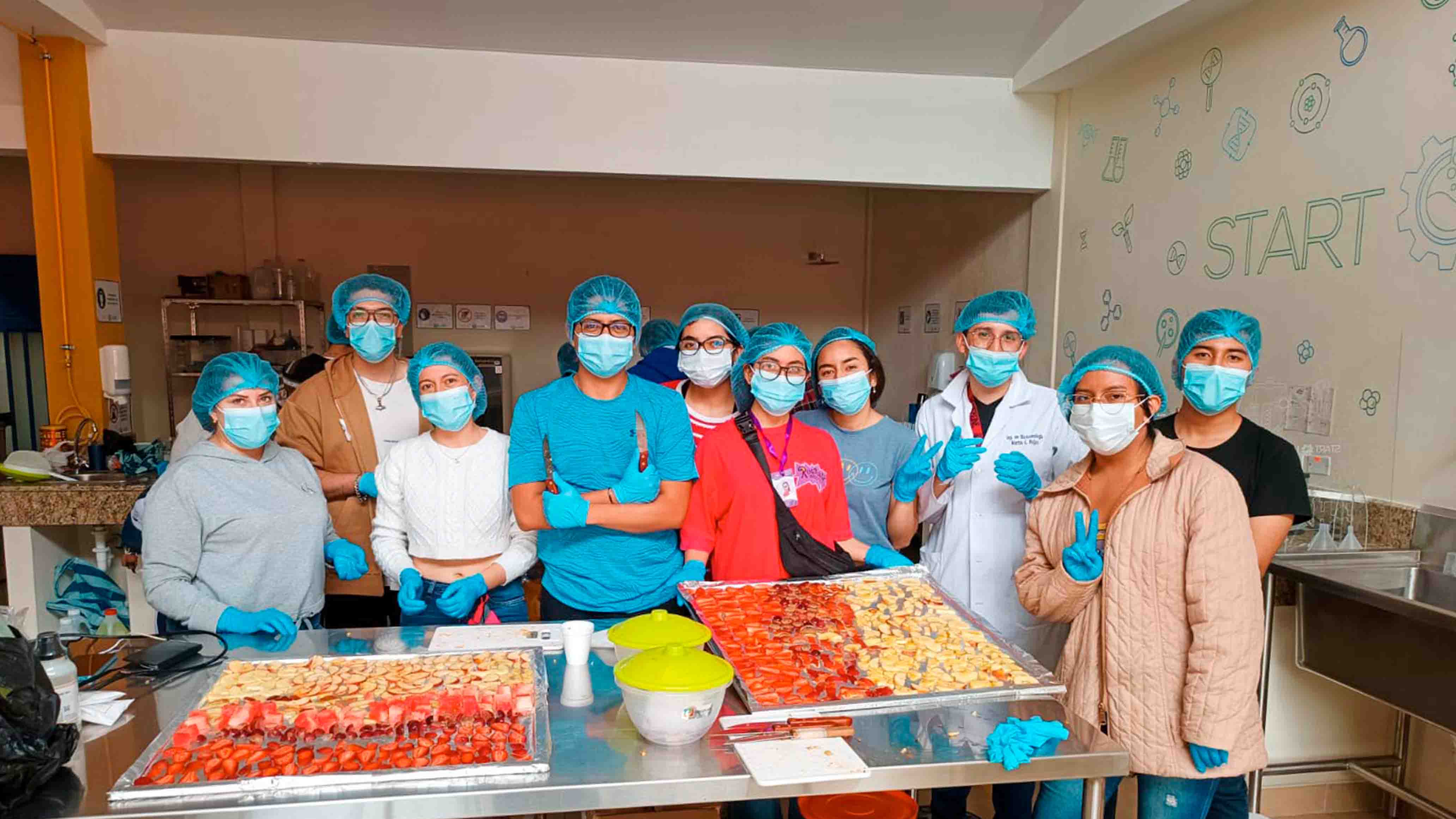 Taller de deshidratación de frutas 