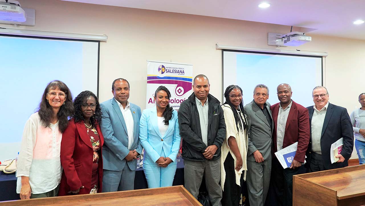 Actores sociales del Ecuador participaron en el conversatorio Negritud y Academia
