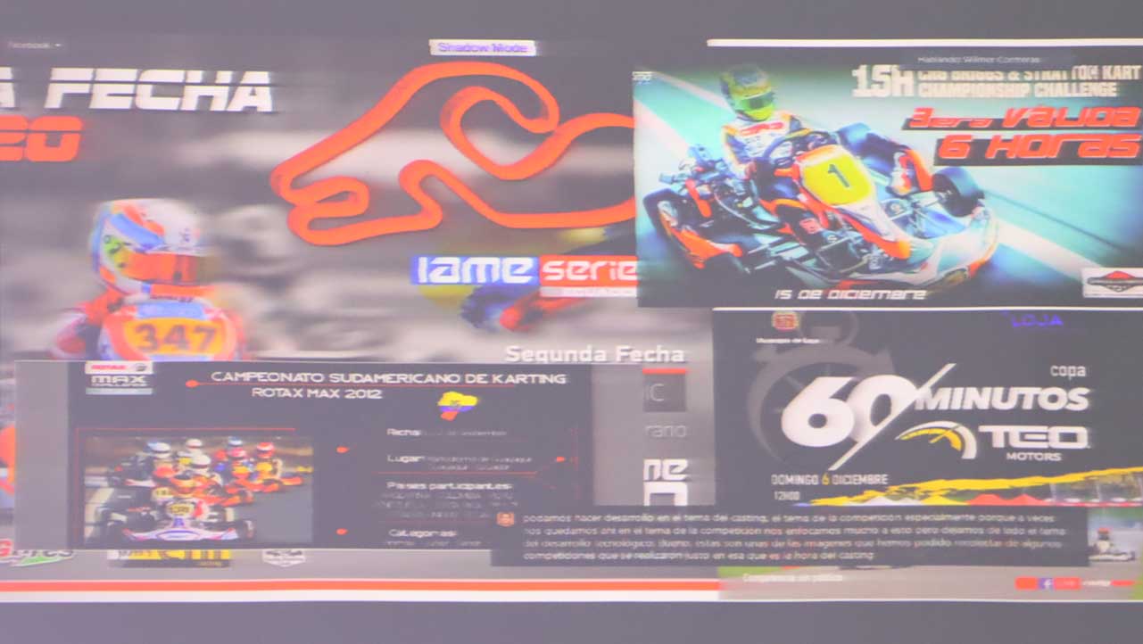 Planificación de los próximos eventos de Karting