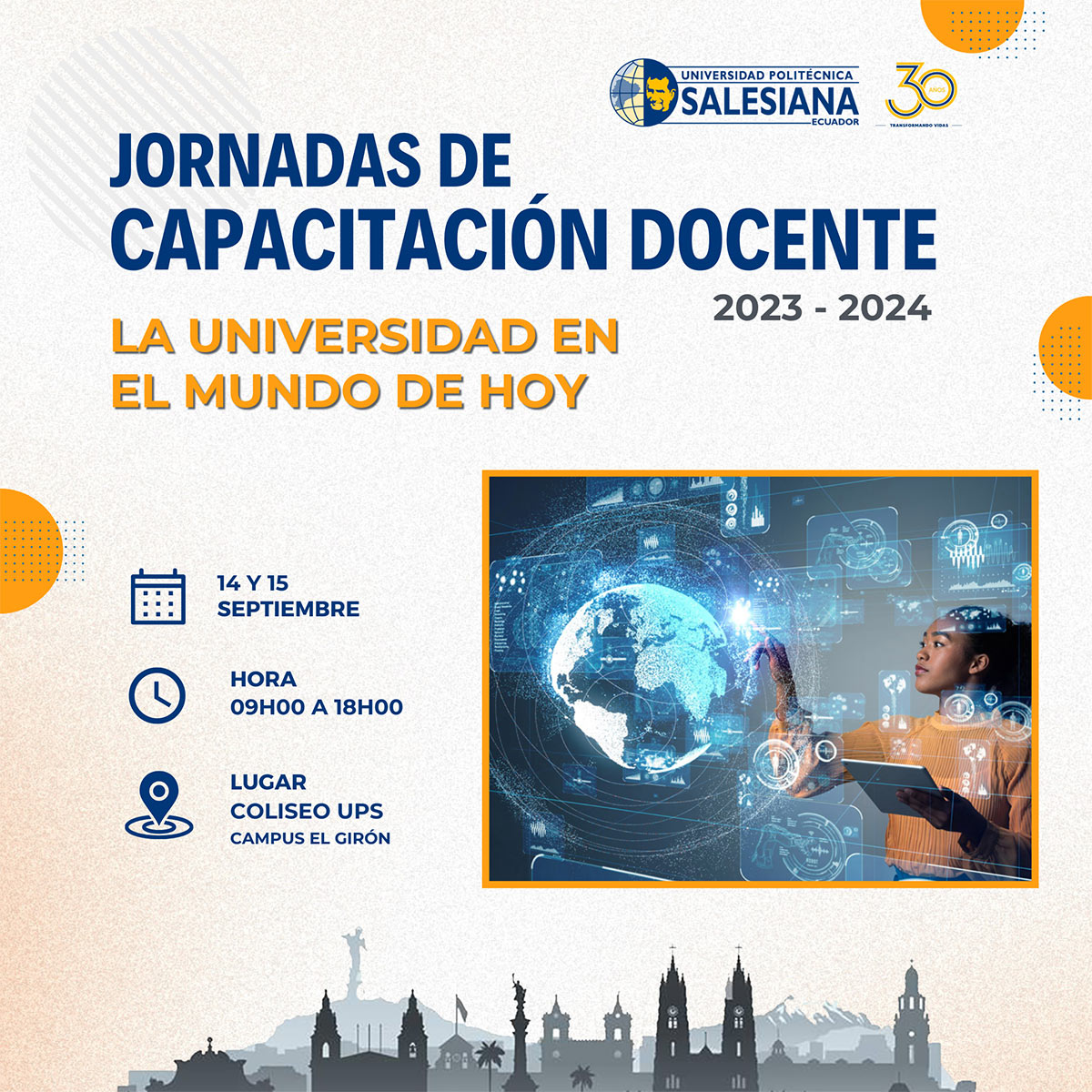 Jornadas de Capacitación Docente 2023 – 2024: La Universidad en el mundo de hoy