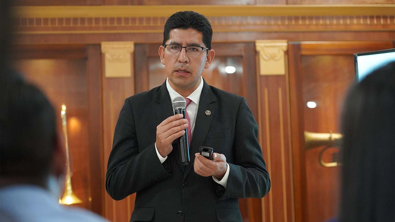 Blas Garzón, director de la Maestría en Gestión Cultural de la UPS