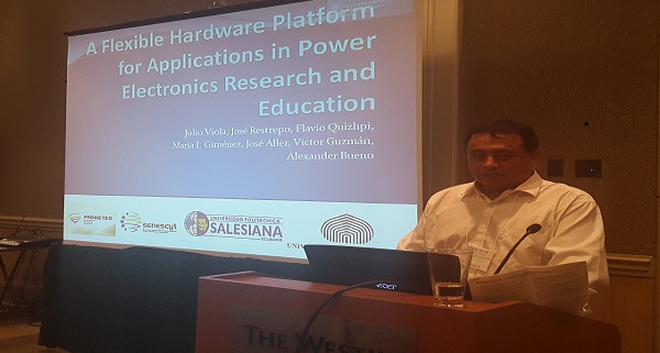 Ponencia del docente Flavio Quizphi