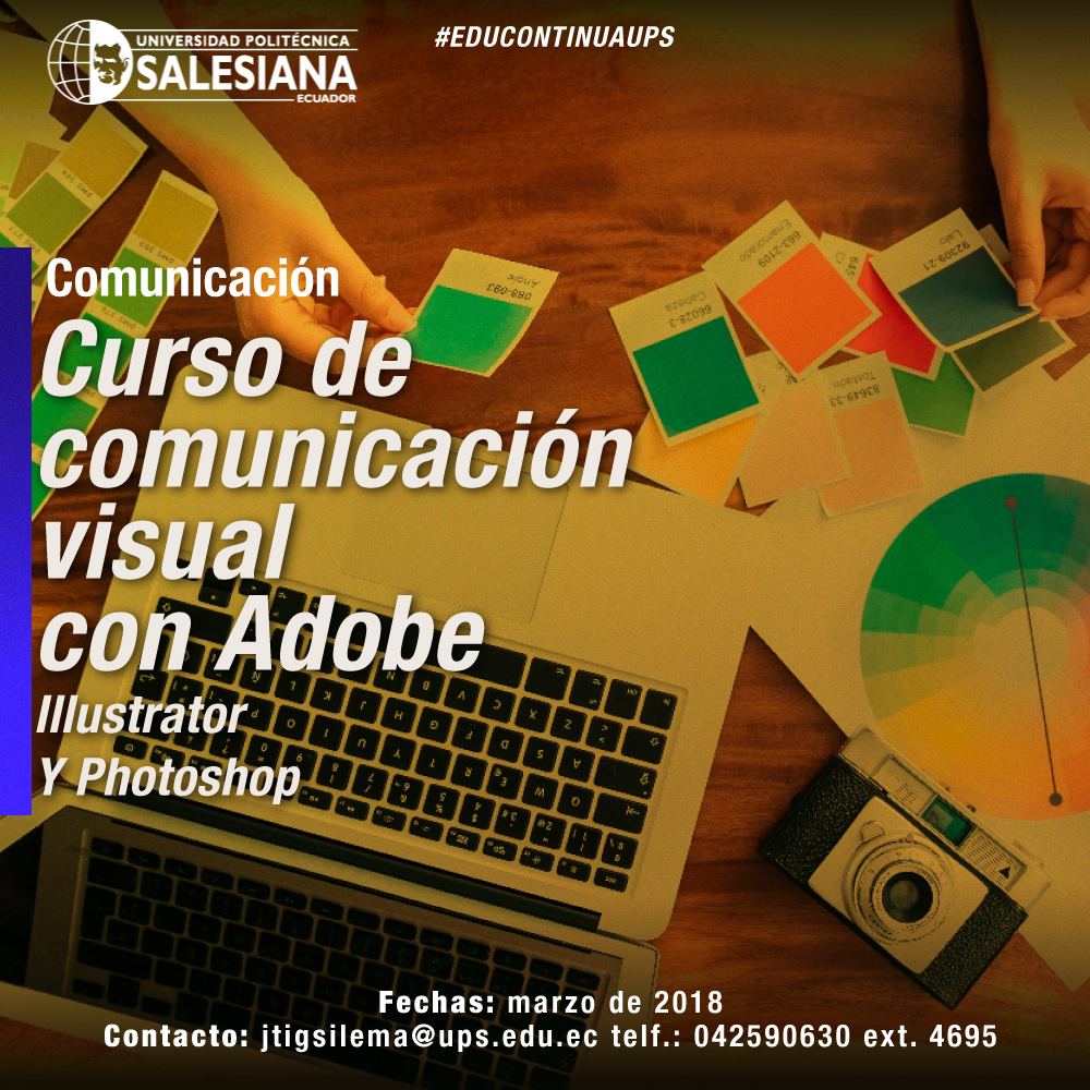 Curso de Educación Comunicación visual con Adobe Illustrator y Photoshop