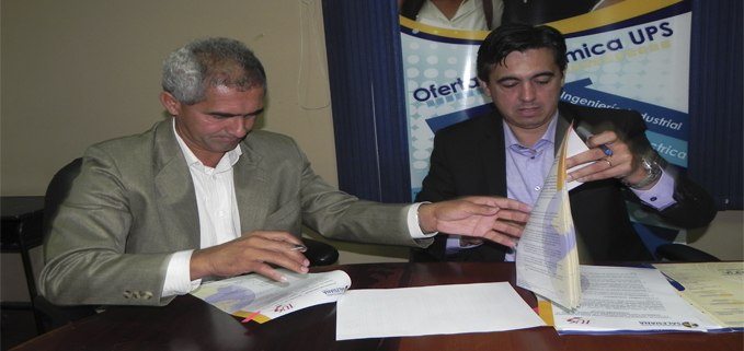 Johnny  Cedeño and Andrés Bayolo G.