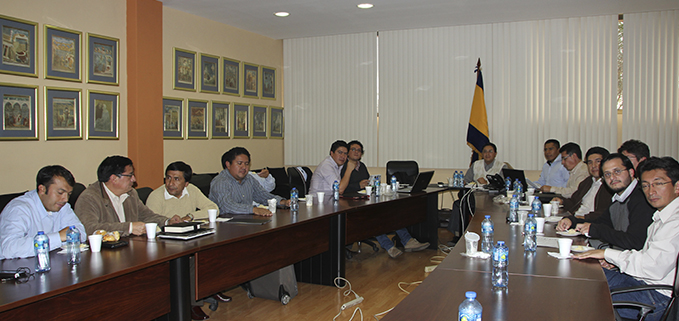 Representatives from Ecuadorian Universities