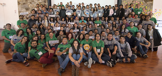 Participants and mentors at the 2016 Boot Camp