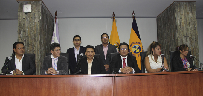 Miembros de la Nueva Directiva provisional de la ADAUPS sede Guayaquil.