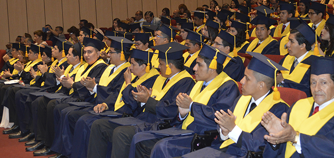148 nuevos profesionales graduados en la UPS sede Guayaquil.